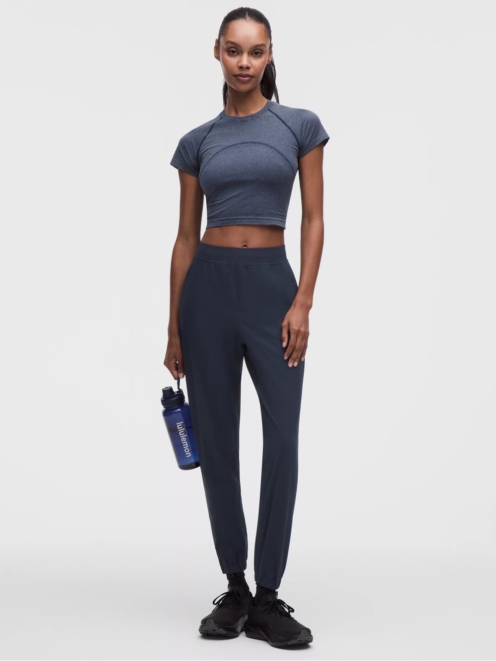 lululemon athletica Adapted State Women's True Navy Track Jogger Pants - Size 6